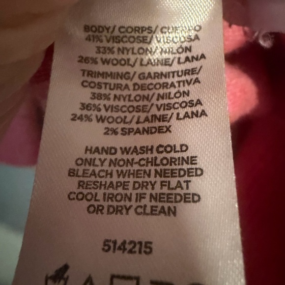 LOFT Wool blend Rose pink Women's Crew Neck long sleeve Sweater petite medium - Picture 8 of 10